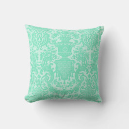Almofada Seafoam Damask
