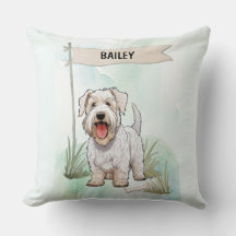 Sealyham Terrier Aquarela Cachorro Personalizado