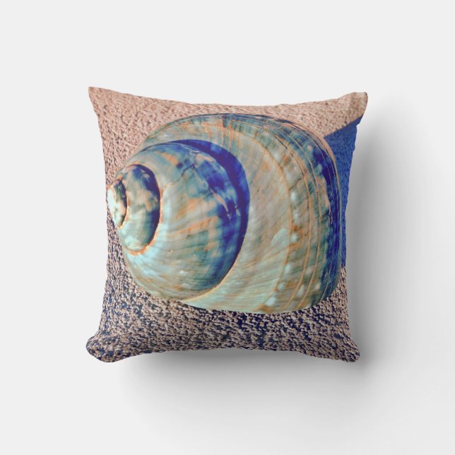 Almofada Seashell de Welk do mar (Frente)