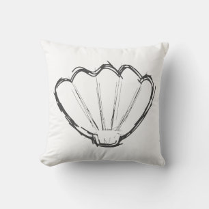 Almofada Seashell Sketch