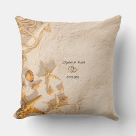 Almofada Seashells Rope Sand