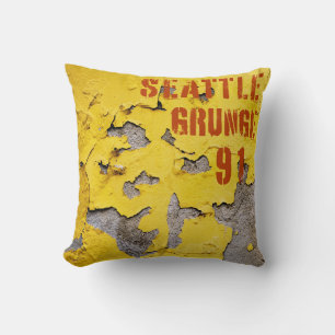 Almofada Seattle Grunge Music 1991