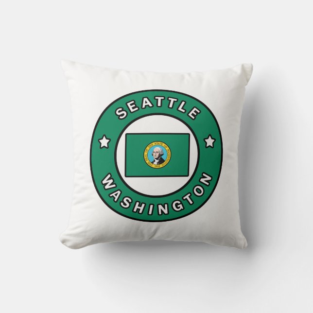 Almofada Seattle Washington (Frente)