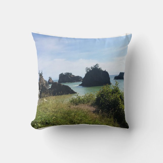 Almofada Secret Beach, Samuel H. Boardman, Oregon (Frente)