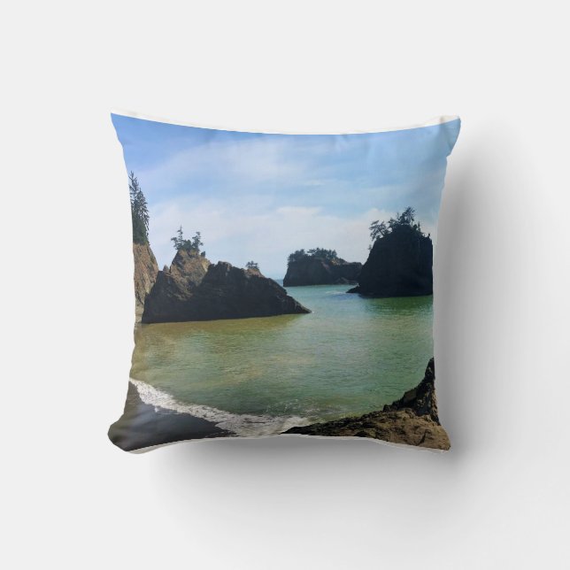 Almofada Secret Beach, Samuel H. Boardman, Oregon (Frente)
