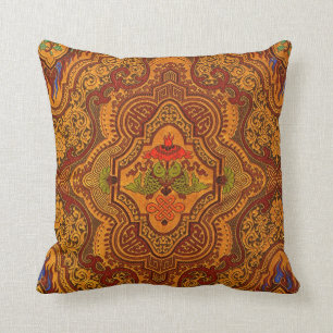 Almofada Seda oriental opulento