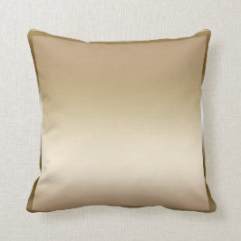 Almofada Seda Sateen Dourada Brilho Glamour Moderno