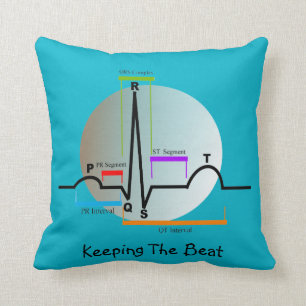 Almofada Segmento III do travesseiro QRS da cardiologia