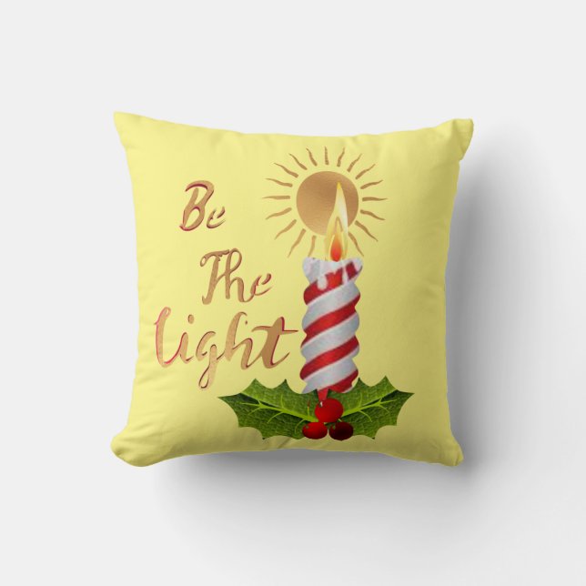 Almofada Seja a luz (Frente)