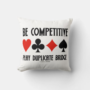 Almofada Seja Competitivo Jogar Suportes De Placa Bridge Du