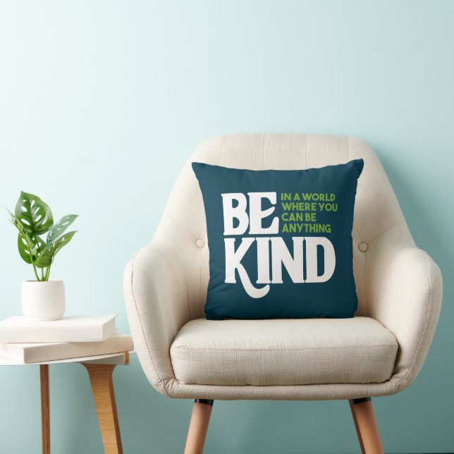 Almofada Seja gentil (Cadeira)