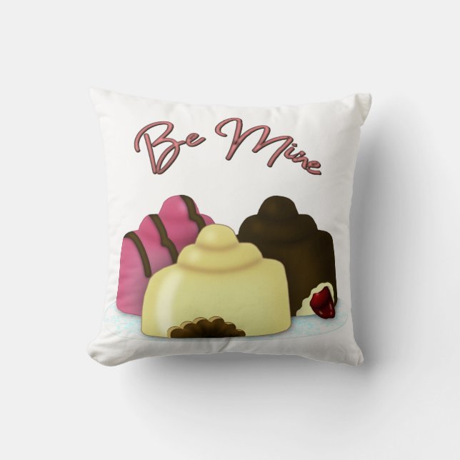 Almofada Seja Meu Dia de os namorados (Frente)