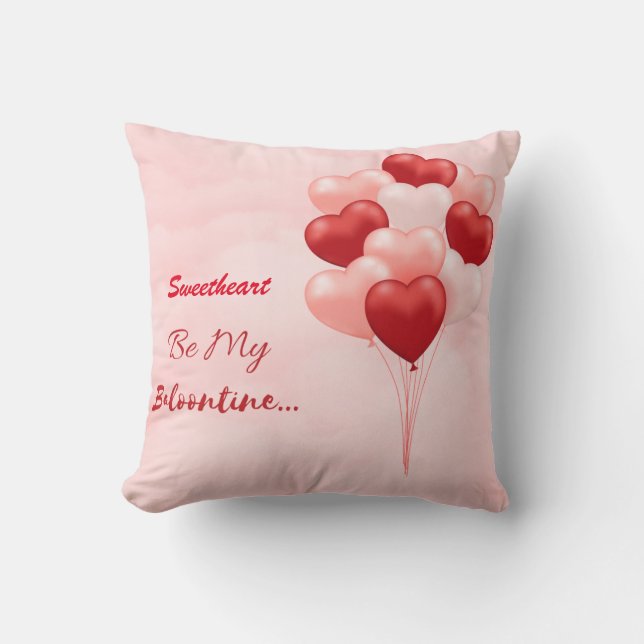 ALMOFADA SEJA MEU TRAVESSEIRO DECORATIVO BALLONTINE (Frente)