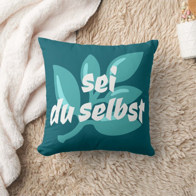 Almofada Seja Você Mesmo (Cobertor)