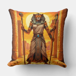 Almofada Sekhmet – Löwenköpfige Kriegsgöttin