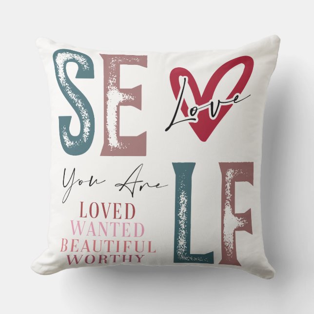 Almofada Self Love Affirmation (Frente)