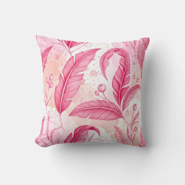 Almofada selva rosa (Frente)