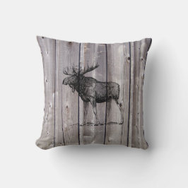Almofada Selvagem Moose no Travesseiro decorativo russo de