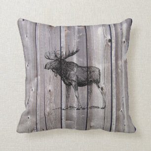Almofada Selvagem Moose no Travesseiro decorativo russo de