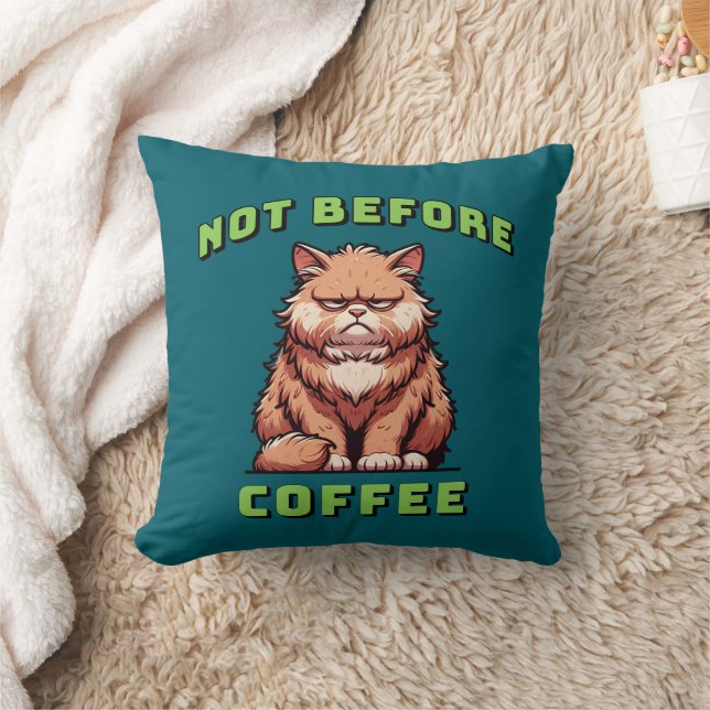 Almofada Sem Café Não (Cobertor)