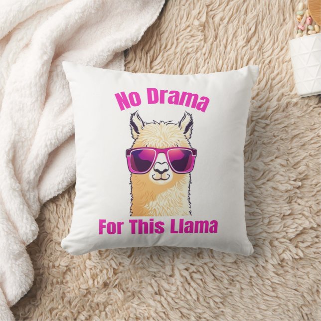 Almofada Sem drama para este Llama - Engraçado Llama (Cobertor)
