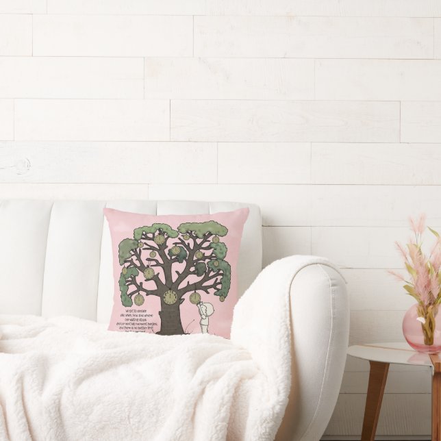 Almofada Sem tempo como o presente (Sofá)