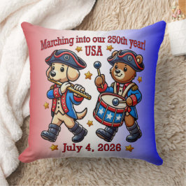 Almofada Semiquinentenário do 250º aniversário dos EUA