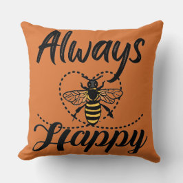 Almofada sempre seja feliz