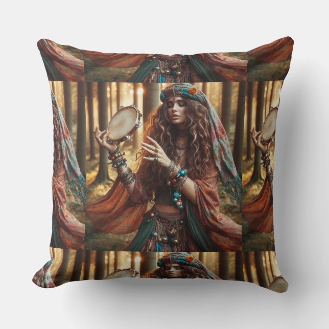 Almofada senhora cigana (Frente)