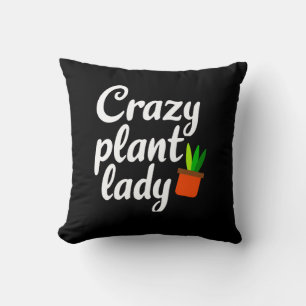 Almofada Senhora das plantas loucas