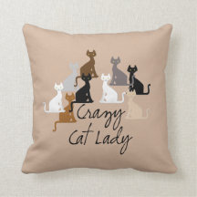 Senhora louca do gato