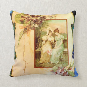 Almofada Senhoras do Victorian no travesseiro do design da