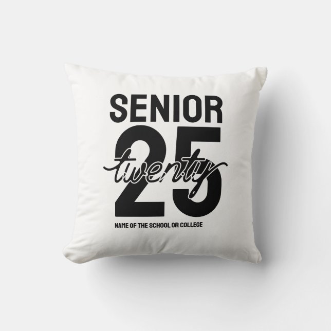 Almofada Senior twenty 25 Graduation gift (Frente)