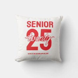 Almofada Senior twenty 25 Graduation gift
