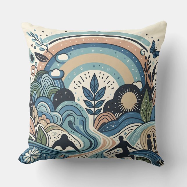 Almofada Sensibilização para a saúde mental (Frente)