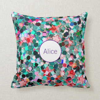 Almofada Sequin conhecido feito sob encomenda personalizado