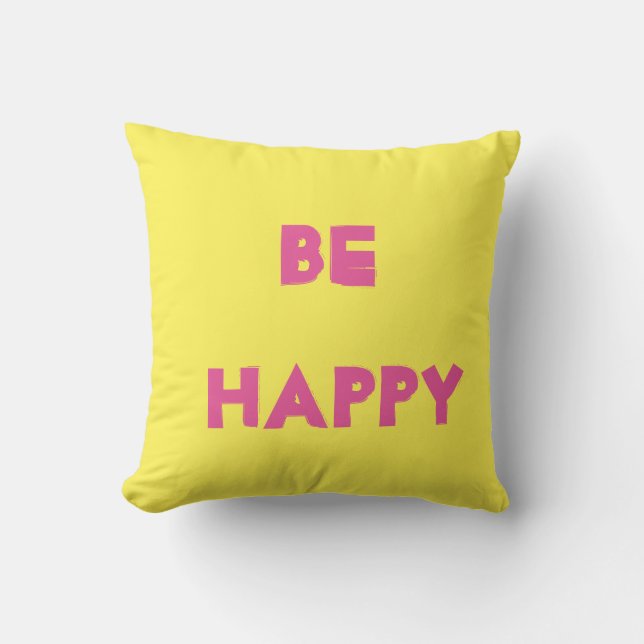 Almofada ser feliz (Frente)
