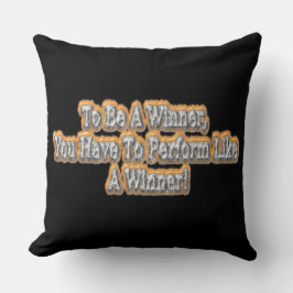 Almofada "Ser Um Vencedor" Design. Comprar Agora