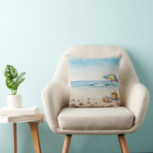 Serenidade à beira-mar: Watercolor Beach Bliss