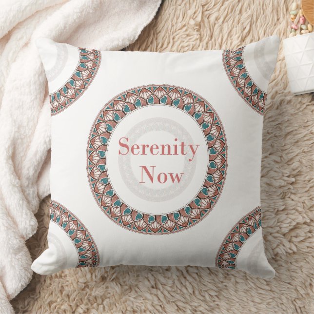 Almofada Serenity Now Soft Mandala (Cobertor)