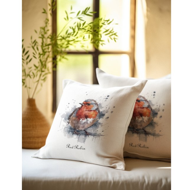 Almofada Sereno Robin, personalizado (Criador carregado)