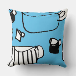 Almofada Série cronológica do chá