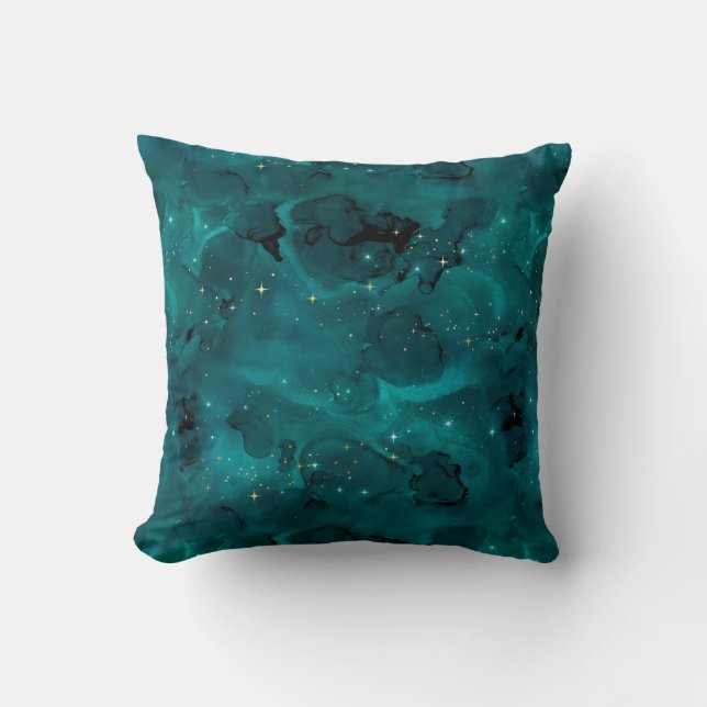 Almofada Série Teal Galaxy Design 2   (Frente)