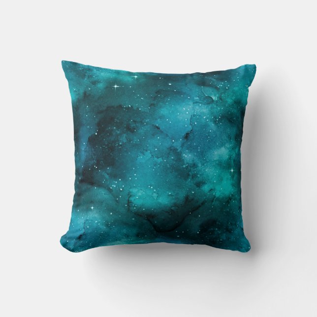 Almofada Série Teal Galaxy Design 7  (Frente)