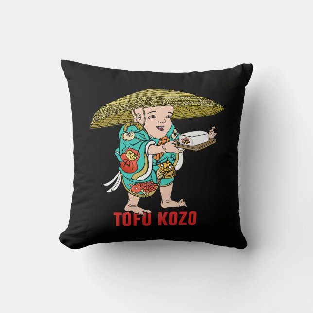 Almofada Série Yokai: Tofu Kozo (Frente)