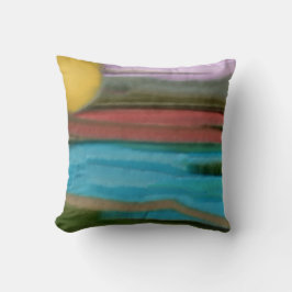 Almofada Serra Sunrise Abstrato Art