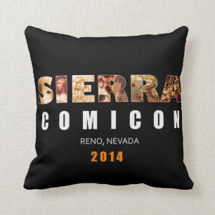 Almofada Serra travesseiro do autógrafo de Comicon