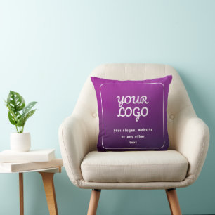 Almofada Seu logotipo e Na moda Luz para Ombre Puro Escuro