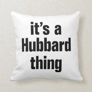 Almofada seu uma coisa do hubbard