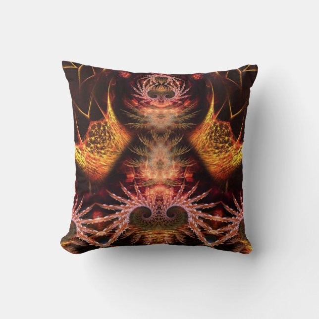Almofada Shaman Visionary Fractal Art Cushion (Frente)